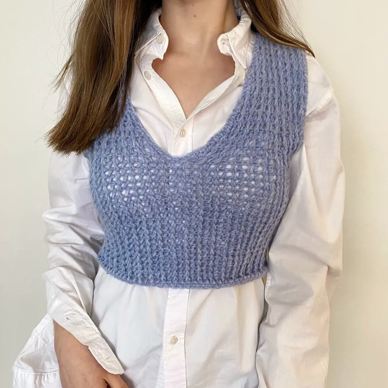 Rivne Vest Crochet Pattern