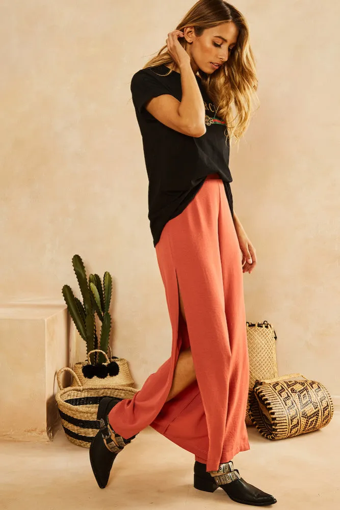 Seventies Top Black