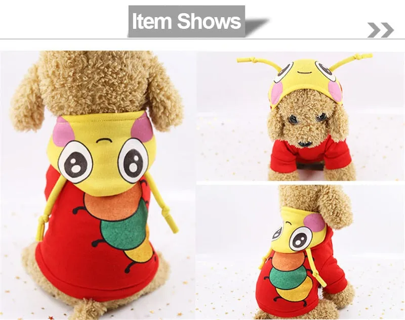 Small Dog Costume Hoodies