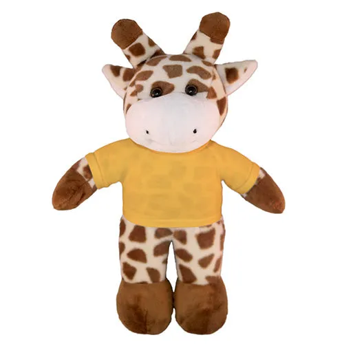 Soft Plush Giraffe with Tee