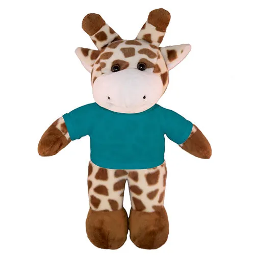 Soft Plush Giraffe with Tee