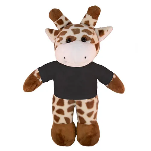 Soft Plush Giraffe with Tee