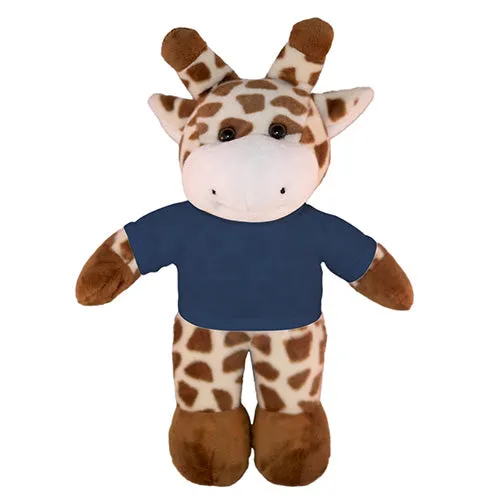 Soft Plush Giraffe with Tee