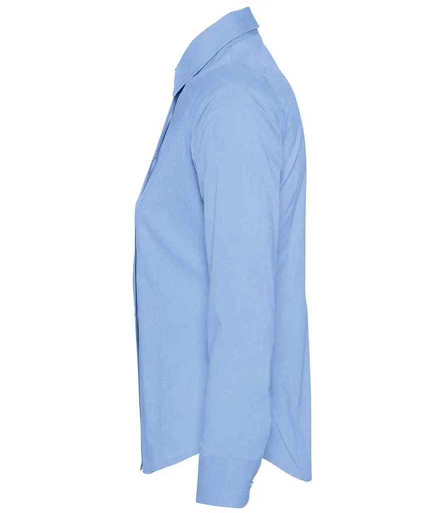 SOL'S Eden Long Sleeve Fitted Shirt (Ladies)