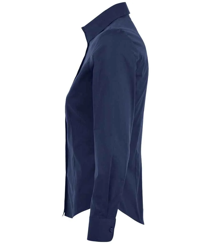 SOL'S Eden Long Sleeve Fitted Shirt (Ladies)