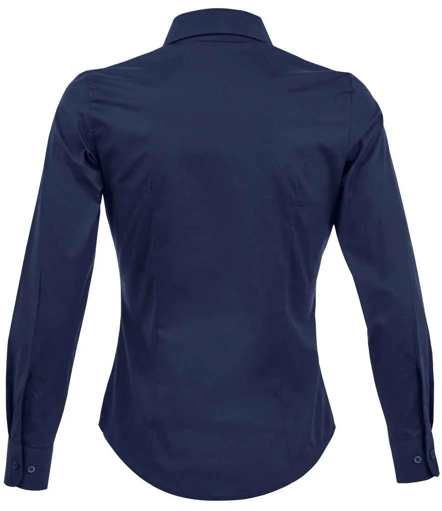 SOL'S Eden Long Sleeve Fitted Shirt (Ladies)