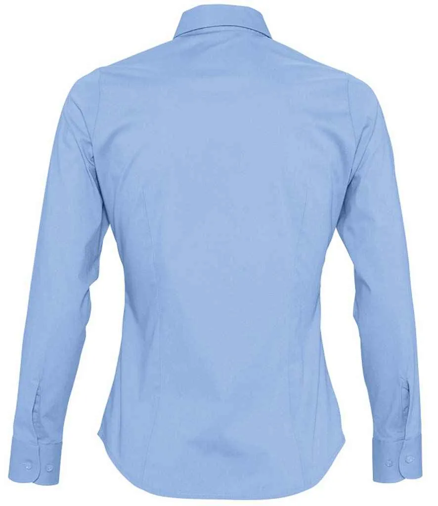 SOL'S Eden Long Sleeve Fitted Shirt (Ladies)