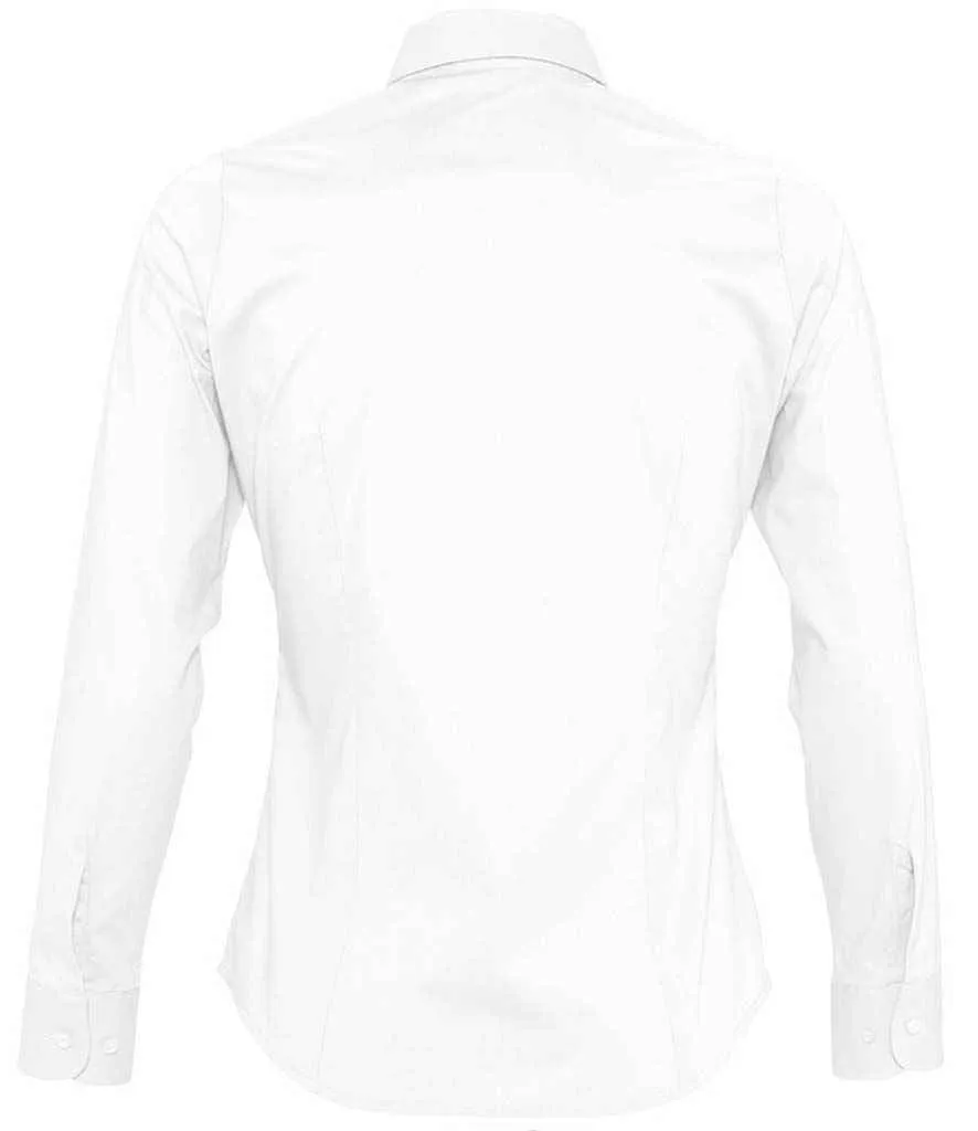 SOL'S Eden Long Sleeve Fitted Shirt (Ladies)