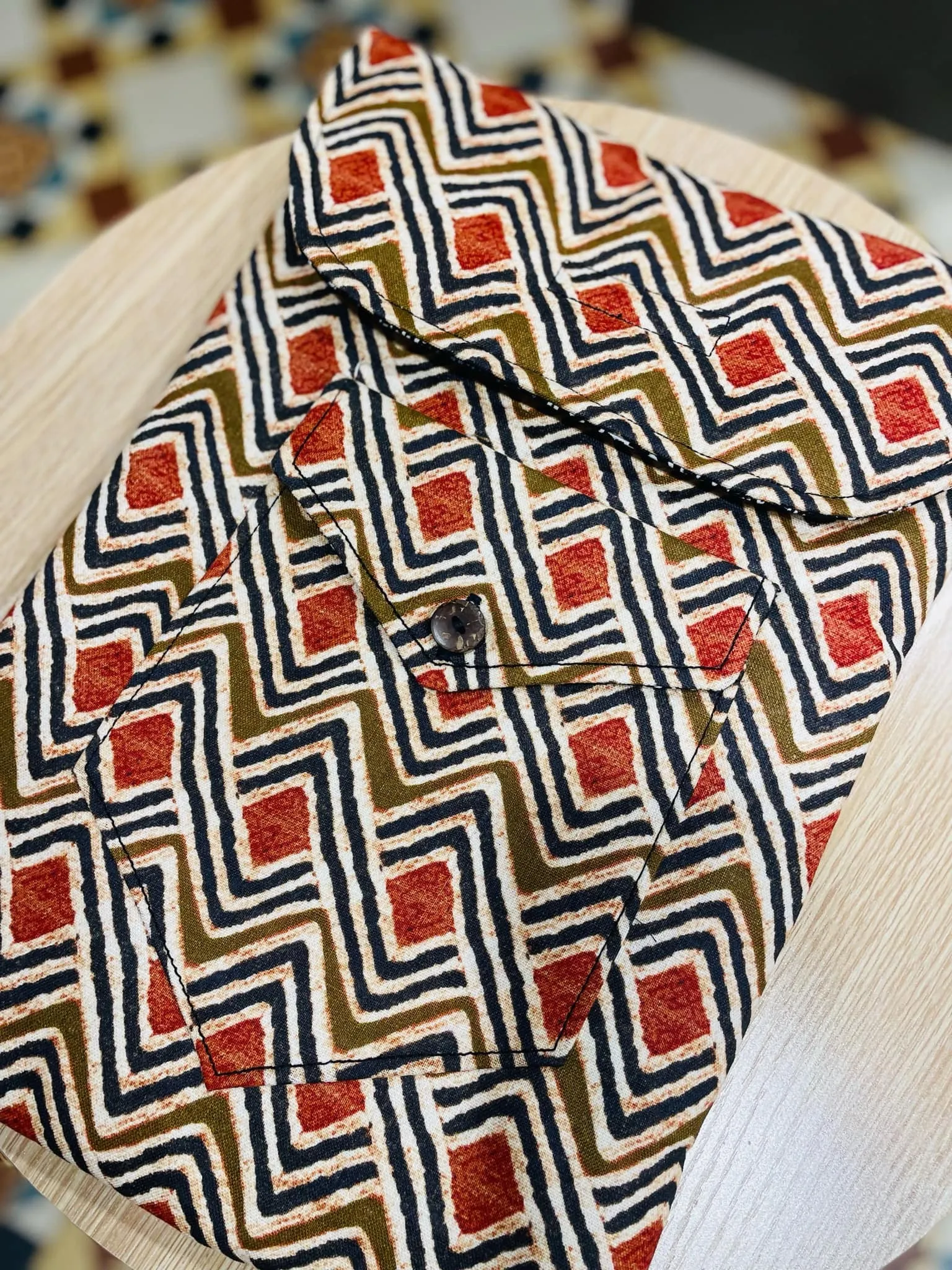 The Aztec Zigzag 13inch BeeKeeper Laptop Sleeve
