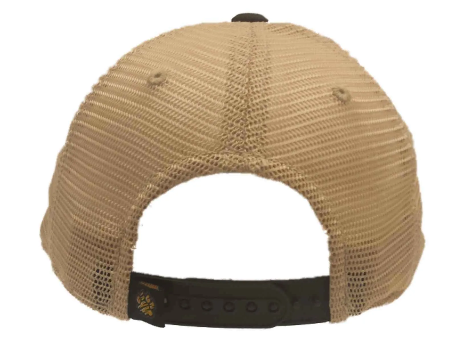 Towson Tigers TOW Black Yellow Offroad Adjustable Snapback Mesh Hat Cap