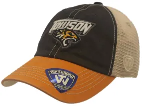 Towson Tigers TOW Black Yellow Offroad Adjustable Snapback Mesh Hat Cap