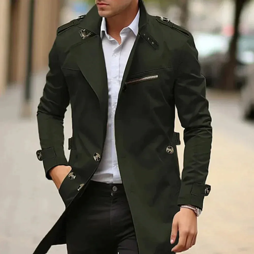 Wick Jas | Elegante Trench Coat voor Mannen