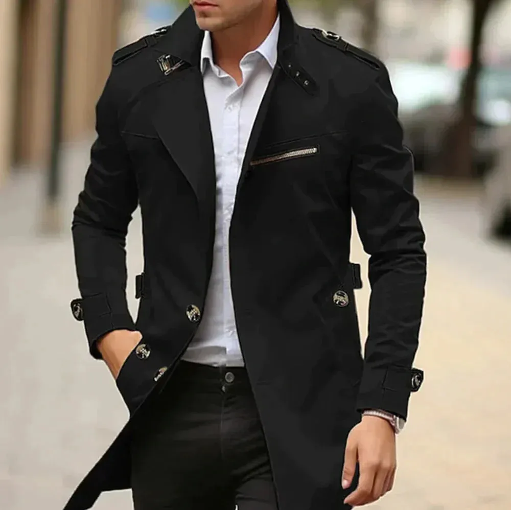 Wick Jas | Elegante Trench Coat voor Mannen