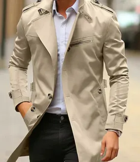 Wick Jas | Elegante Trench Coat voor Mannen