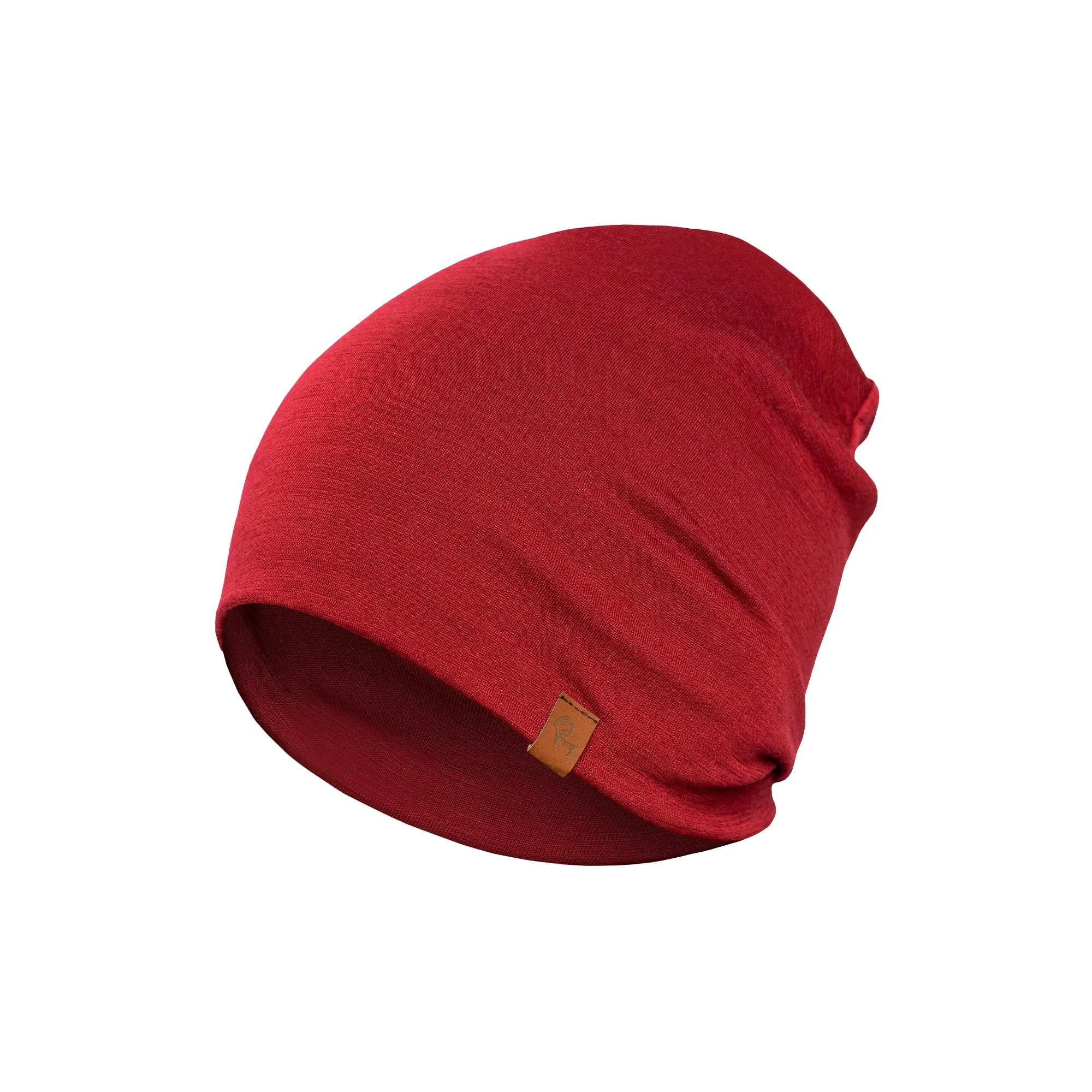 Women's Merino Beanie Royal Cherry